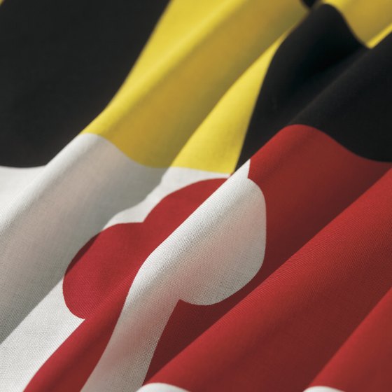 Maryland's flag contains the crests of two founding families.