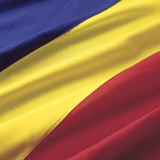 The Romanian flag takes over Broadway one day each year.
