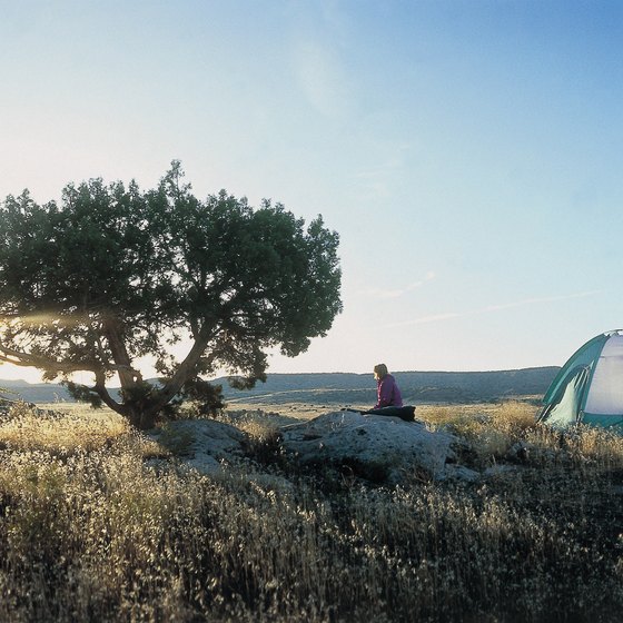 Colorado offers many high altitude campsites.
