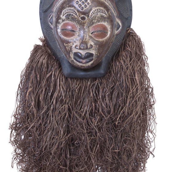 Throughout Gabon, masks are a distinct art and religious form.