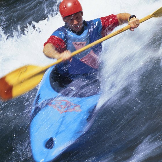 Restore a kayak's shine with oxidation remover.