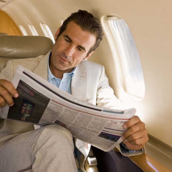 Reading is not the only way to keep your brain alive on a long flight.