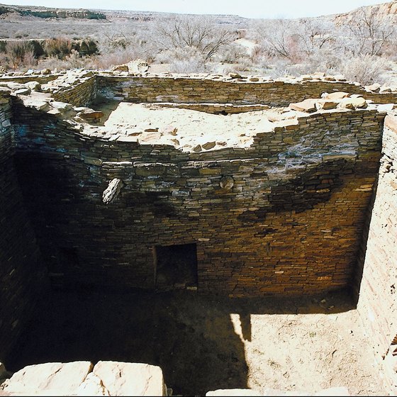 Native American ruins in New Mexico.
