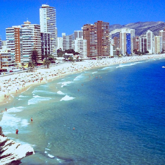Valencia's beaches make it a popular tourist destination.