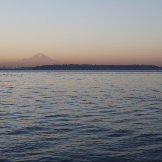 Enjoy the view from one of Chuckanut Drive's viewpoints.