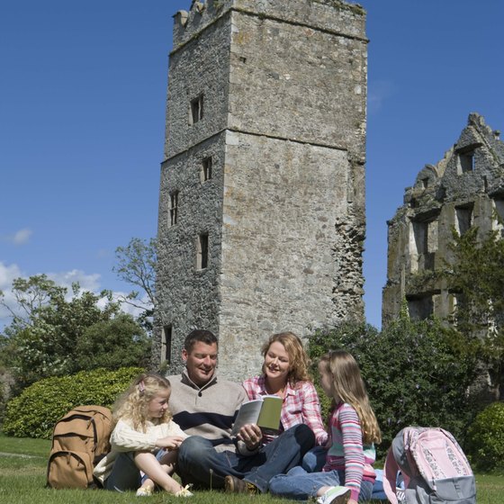 Ireland's castles and dramatic landscapes make it a popular tourist destination.