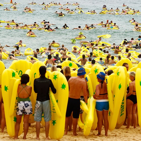 Bondi Beach is one of Australia's most famous beaches.