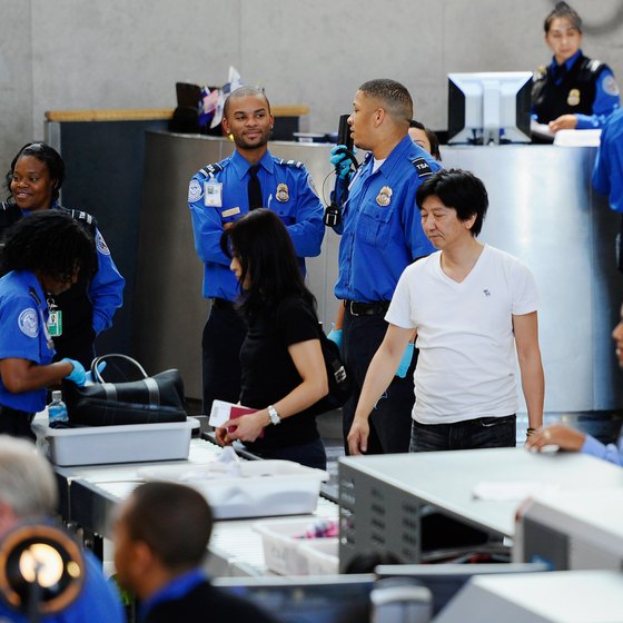 All passengers must be screened by TSA agents.