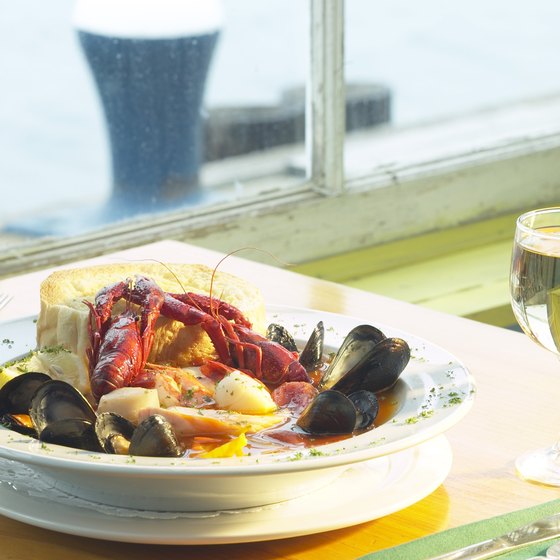 Dine on fresh seafood at one of Havre de Grace's local restaurants.