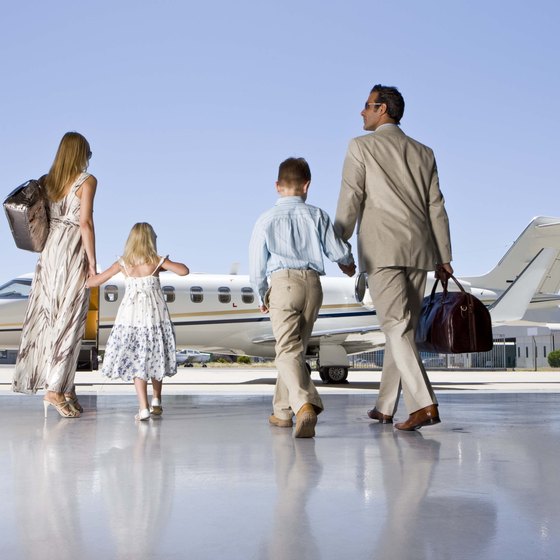 The rules for kids flying domestically are different than for adults, but the same for international travel.