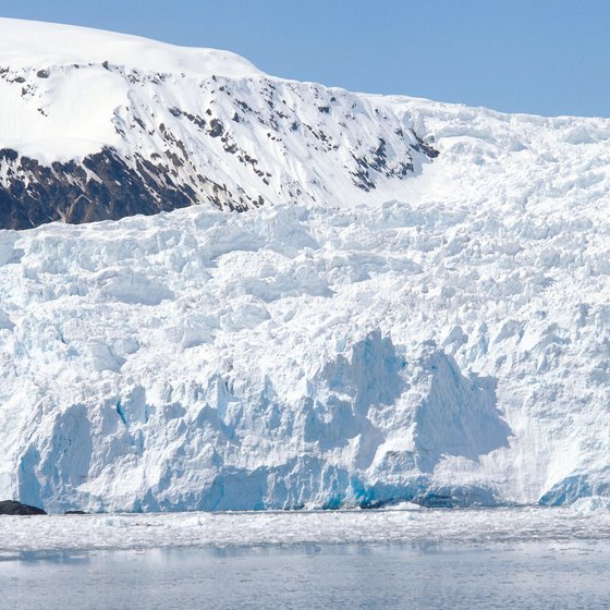 Observe Alaska's glaciers on a boat tour.