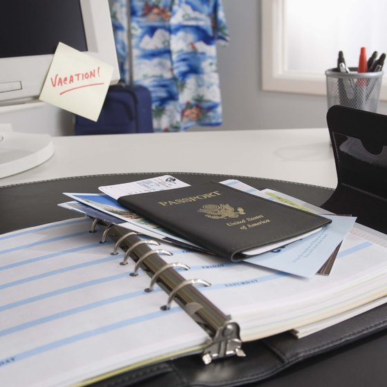 Don't forget important travel documents when packing for a trip.