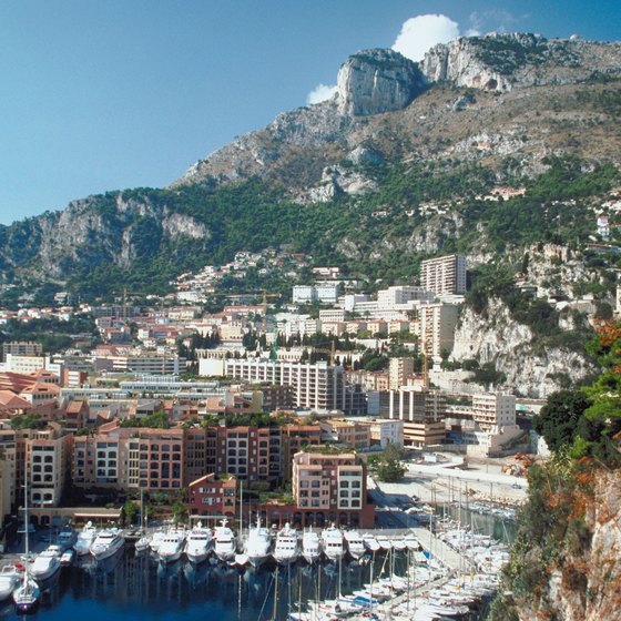 Monte Carlo, Monaco, is a glamour hotspot in the French Riviera.