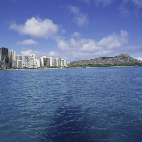 The waters near Honolulu offer snorkeling close to lodging and restaurants.