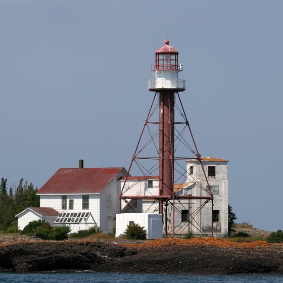 Hiking the Manitou Islands in Michigan