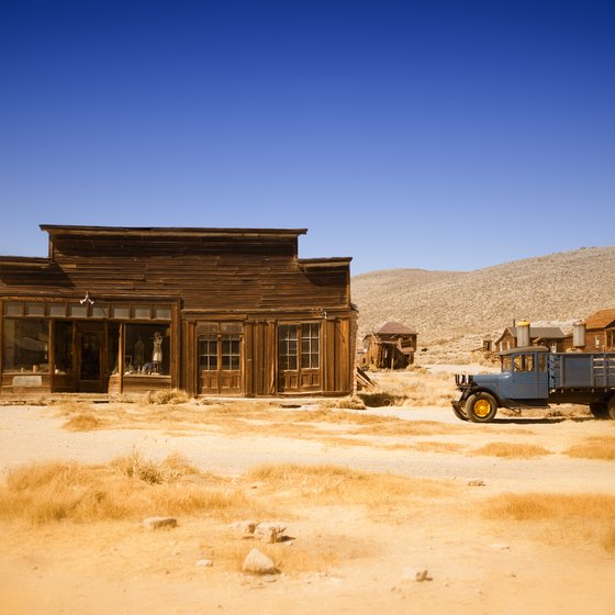 Tourist Ghost Towns in the Old West