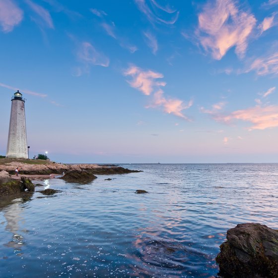 Beaches in Connecticut, USA