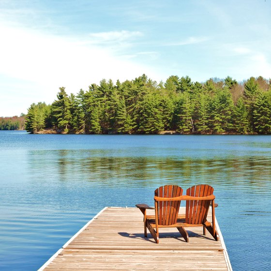 Lakes Near Spartanburg, South Carolina