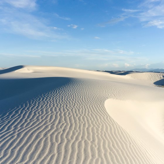 Tent Camping at the White Sands National Monument