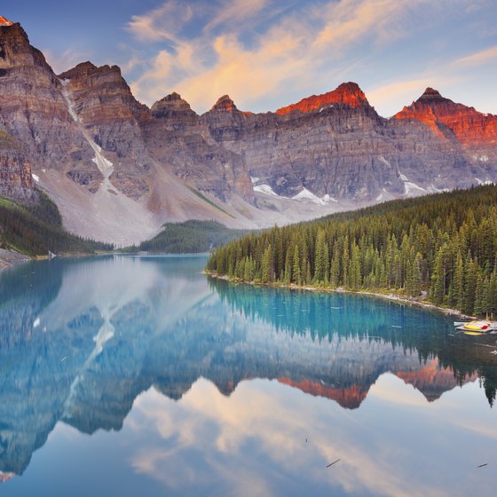 Mountains in Banff National Park