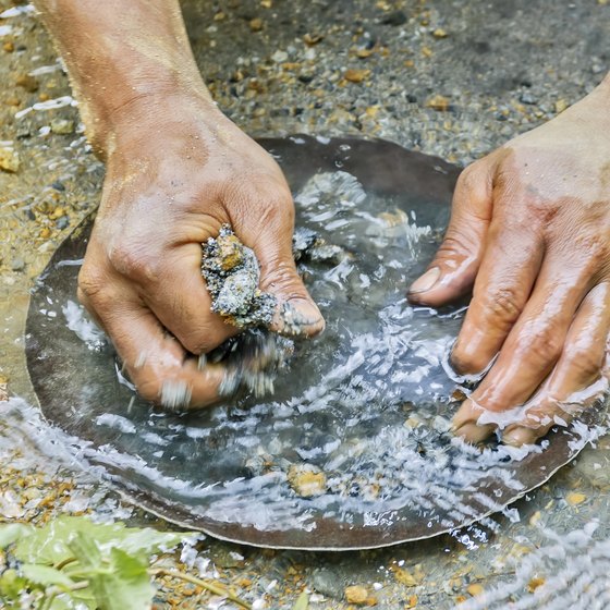 Gold Panning in Coker Creek, Tennessee