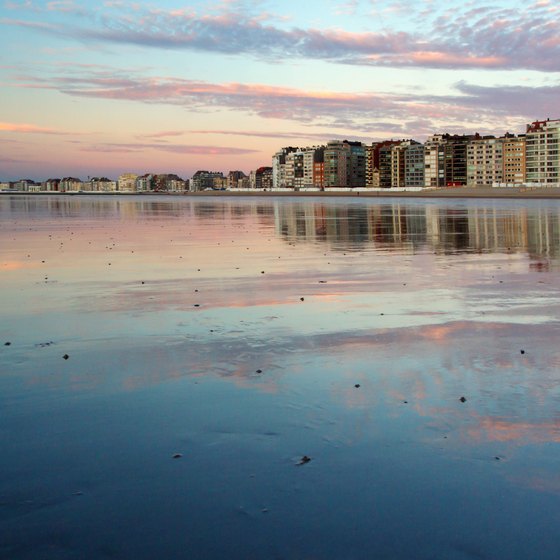 Beaches in Belgium