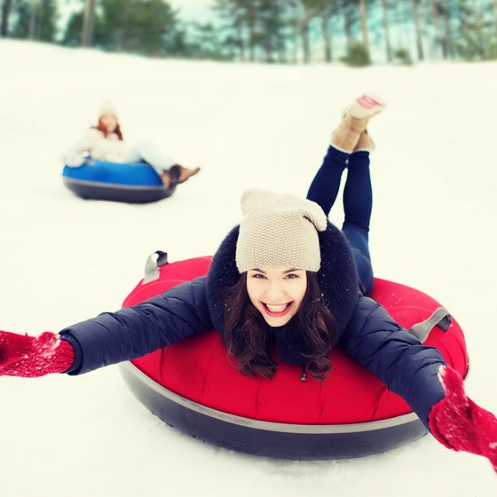 Tubing in Cloudcroft, New Mexico