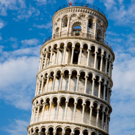 Visitors age 8 and older can climb the Leaning Tower of Pisa's 294 steps.