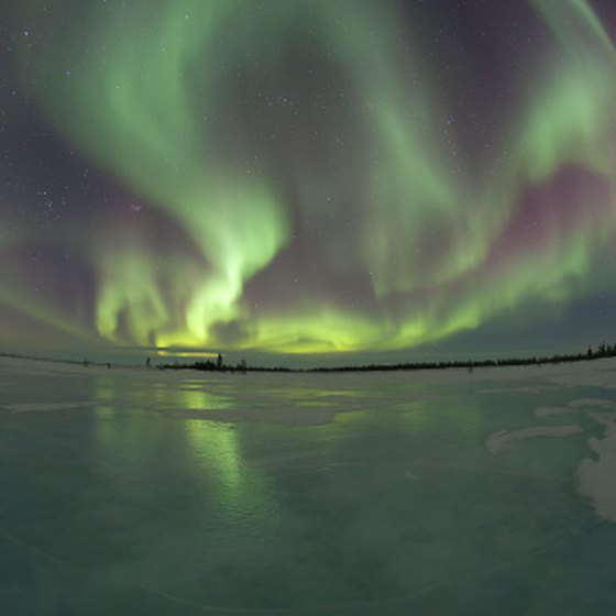 Winter is best for seeing northern lights, but not for cruising.