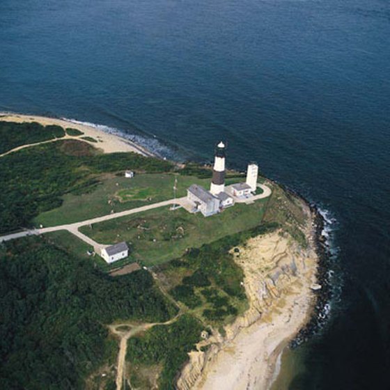 The beach is the main attraction in Montauk.