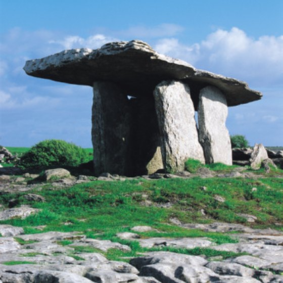 See the landscape of Burren National Park in full bloom in May.