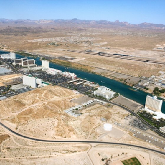 Bullhead City stretches along the shores of the Colorado River.