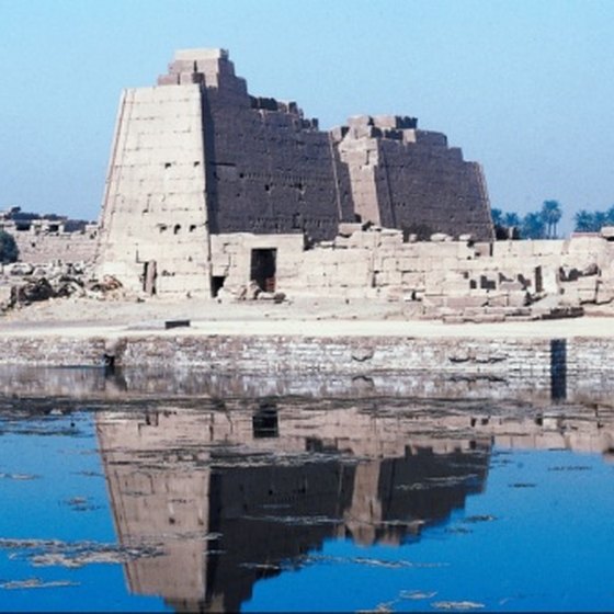 Egypt's showcases its long history in ancient temples.