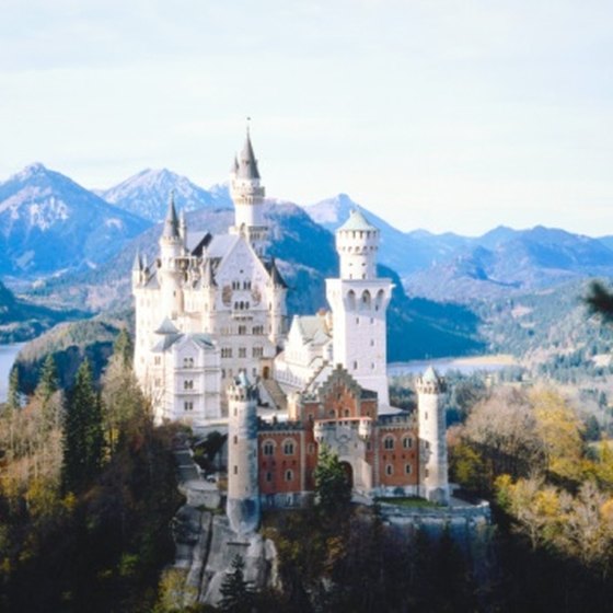 Ludwig II's Neuschwanstein Castle inspired Cinderella's Castle at Walt Disney World.