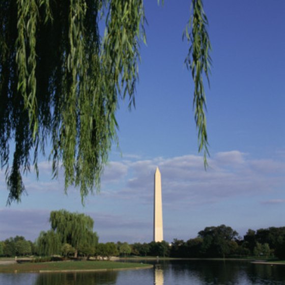Spring and summer are good times to visit Washington, D.C.