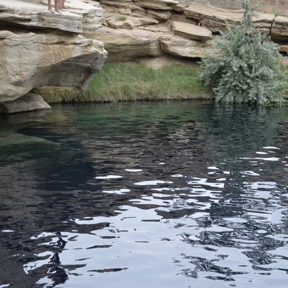 Blue Hole State Park in Santa Rosa, New Mexico