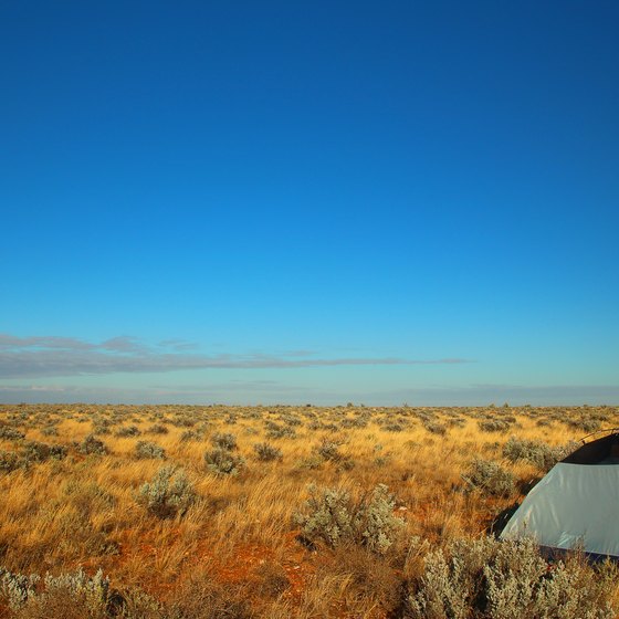 Camping Near John Day, Oregon