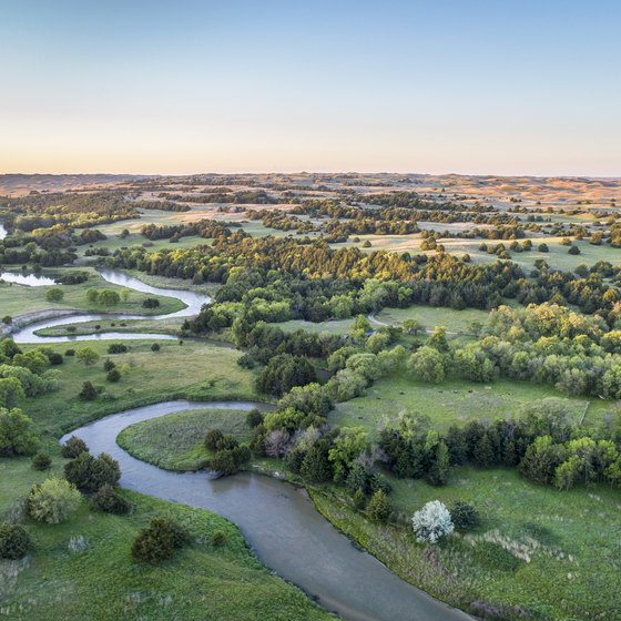 Landforms and Geographic Features of Nebraska