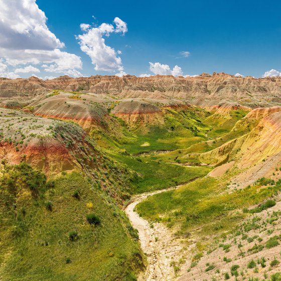 Average Temperature at Badlands National Park