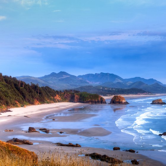 Beaches by Seaside, Oregon