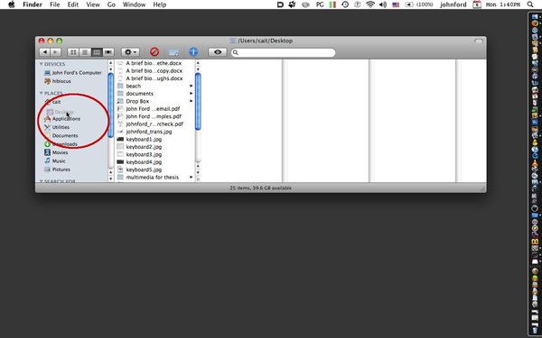 Cómo agregar y quitar elementos de la barra lateral del Finder en Mac OS X (En 4 Pasos)