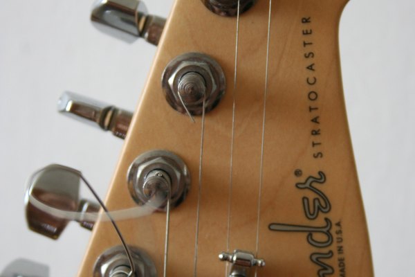 Stratocaster hecha en México.