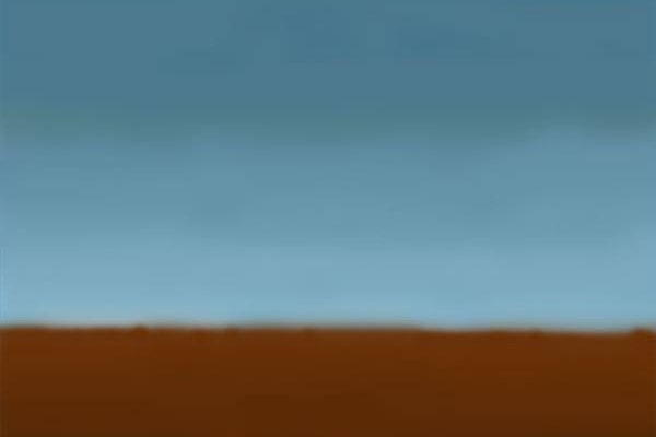 Un paisaje simple.