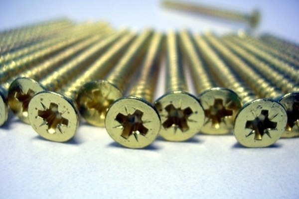 Conduct electricity using uncoated metallic screws.
