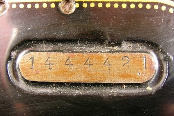 Serial numbers for sewing machines are needed to find a manual.