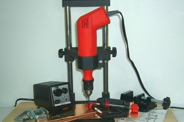 The rotary tool can be used for sanding, cutting and engraving.