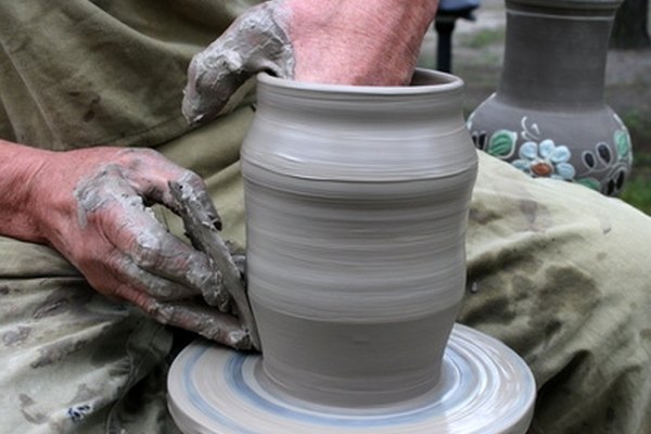 A homemade pottery wheel can work just as well as a purchased one, for far less money.