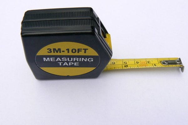 Una cinta común te asegurará la longitud adecuada para cada pieza.