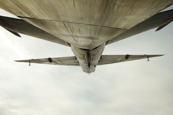 El aluminio es un material popular en la aviación.