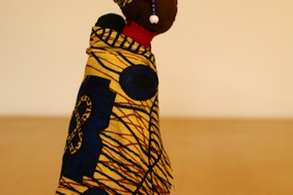 Muñeca tradicional africana de Suazilandia.